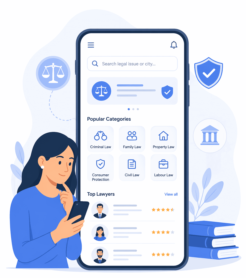 Clients and Lawyers connecting on Justly